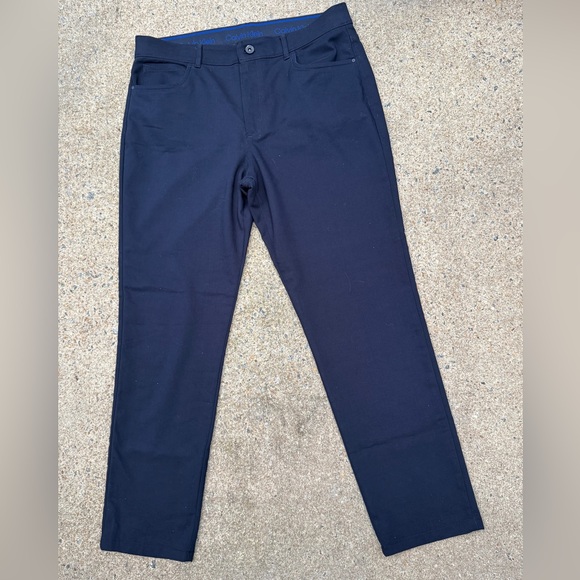 Calvin Klein Men’s Navy Pants - 36 x 32 - Picture 5 of 15